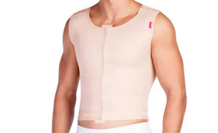 How Long to Wear a Compression Vest after Gynecomastia Surgery - Dr Rajat Gupta - RG Aesthetics -02 Gynecomastia surgery